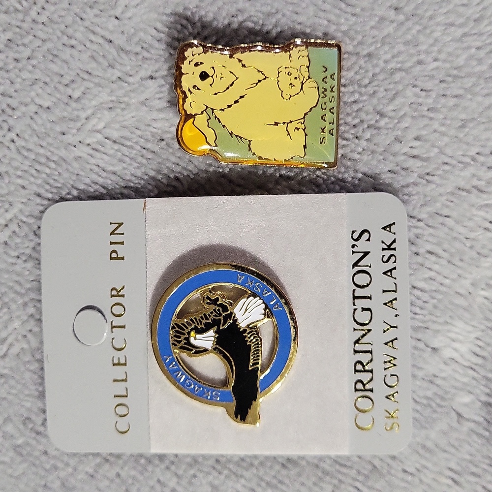 NWT Vintage Skagway Lapel Pins - Picture 1 of 6